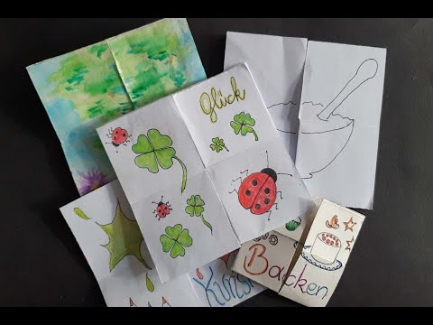 Quadratisches Flexagon - Unendliches Buch