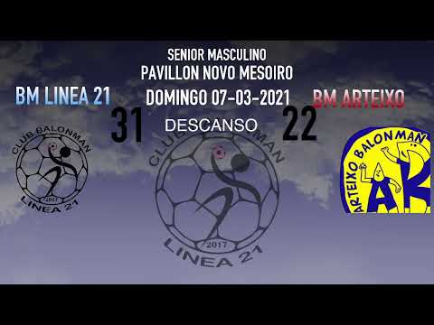BM Línea 21 & BM ARTEIXO Senior Masculino 07/03/2021