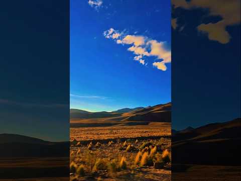Ruta Internacional Huara - Colchane, Tarapacá, Chile.