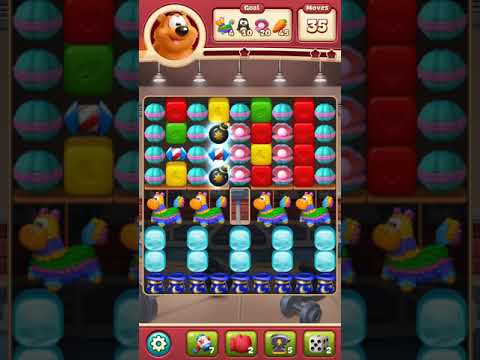 TOON BLAST 2329 crown 3 STARS