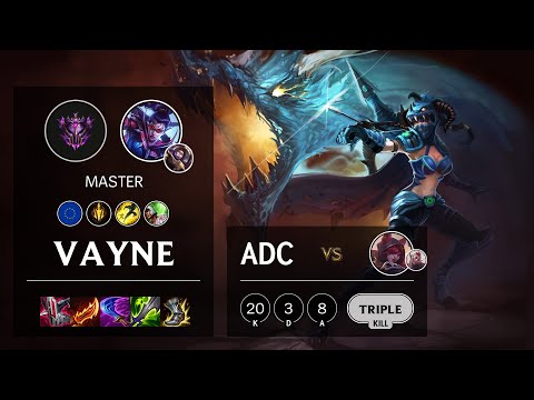 Vayne ADC vs Xayah - EUW Master Patch 11.24