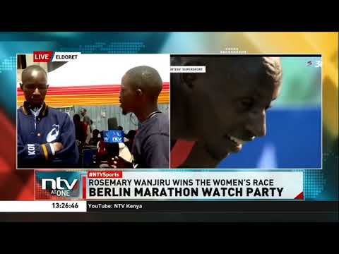 Watch party to cheer on Kenyans as they stormed to victory in the Berlin Marathon held in Eldoret