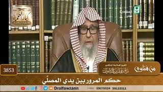 [3853] حكم المرور بين يدي المصلِّي - صالح الفوزان