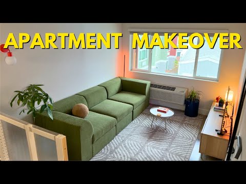 Apartment Makeover with Eclectic Japandi Design | Cozey Atmosphere Sofa