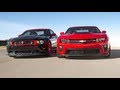 Chevrolet Camaro ZL1 vs Ford Mustang Boss 302 ...