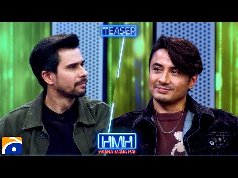 Ali Zafar (Pakistani Singer-Songwriter/Actor) in Hasna Mana Hai with Tabish Hashmi | TEASER