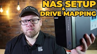 QNAP NAS Setup & Drive Mapping for Beginners