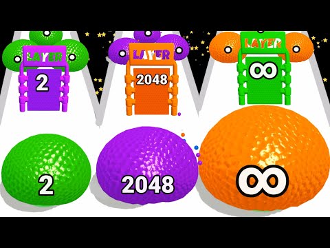 Ball balloon run 3D - ball run 2048 ball balloon gameplay Android, iOS All Levels #ballballoonrun3d