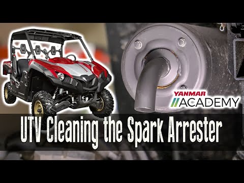 YANMAR Academy Quick Tips-Cleaning your UTV spark arrester