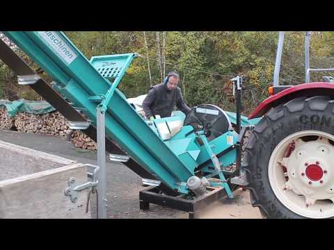 HMG WSK7-5F Wippkreissäge + Förderband am IHC 633