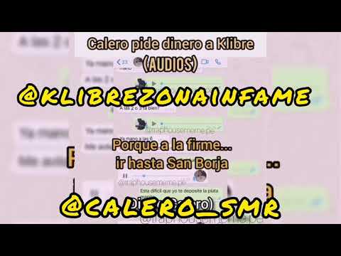 CALERO PIDE DINERO A KLIBRE DE ZONA INFAME (AUDIOS)