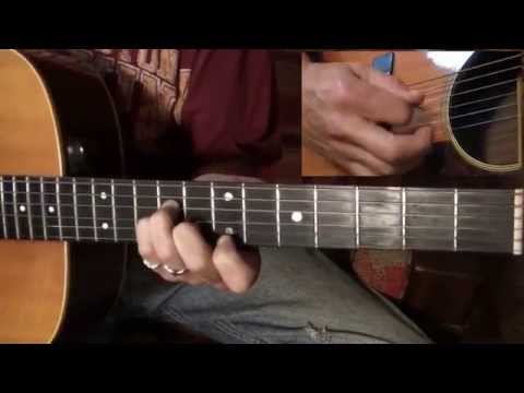Tony Rice Style advanced lesson Noodling Riffs