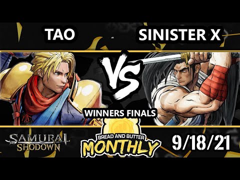 BnB 24 Winners Finals - Tao (Galford) Vs. sinister x (Haohmaru) Samurai Shodown
