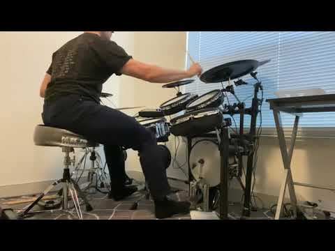 Heel toe DW Machined Direct Drive Pedal on Roland KD-140