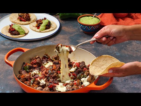 Pati Jinich - Mexico City Style Tacos de Alambre