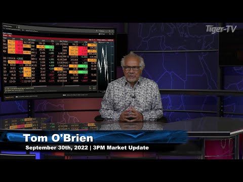 September 30th, 3PM ET Market Update on TFNN - 2022