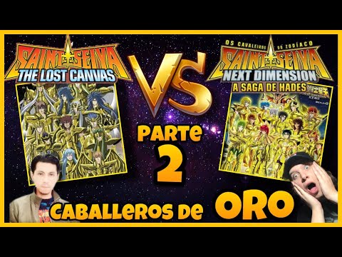 🔥 ¿Quiénes son MÁS FUERTES? 🔥 CABALLEROS de ORO de NEXT DIMENSION VS LOST CANVAS 🔥 Con STARHILL