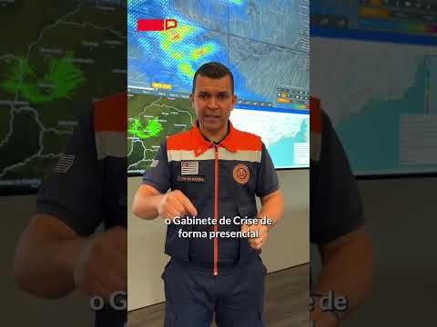 Defesa Civil alerta para tempestades e ventos de mais de 80km/h na região neste fim de semana