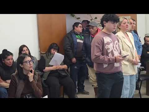 La Voz TV: sesión Concejo Deliberante de Plaza Huincul