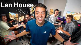 Montei uma LAN HOUSE com 5 jogadores pra jogar CS 2