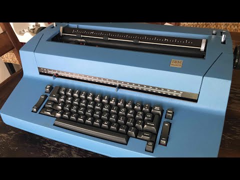 TypewriterMinutes - Typewriter Review: 1973 IBM Correcting Selectric II