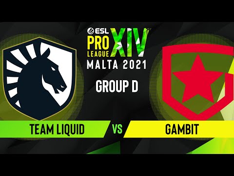 CS:GO - Gambit vs. Team Liquid [Vertigo] Map 2 - ESL Pro League Season 14 - Group D