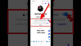 Turn off End to end encrypted on messenger (R-2) #endtoend