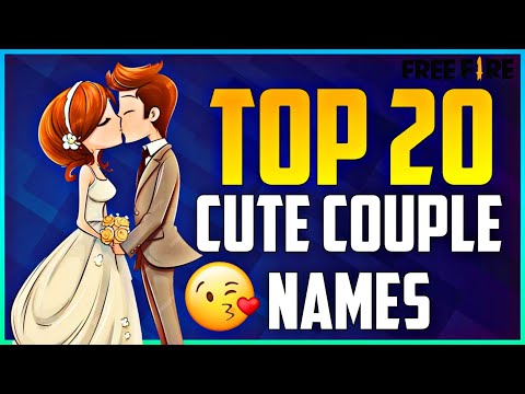 Top 20 Cute couple Unique names for free fire OP names for free fire pro  player best attitude names