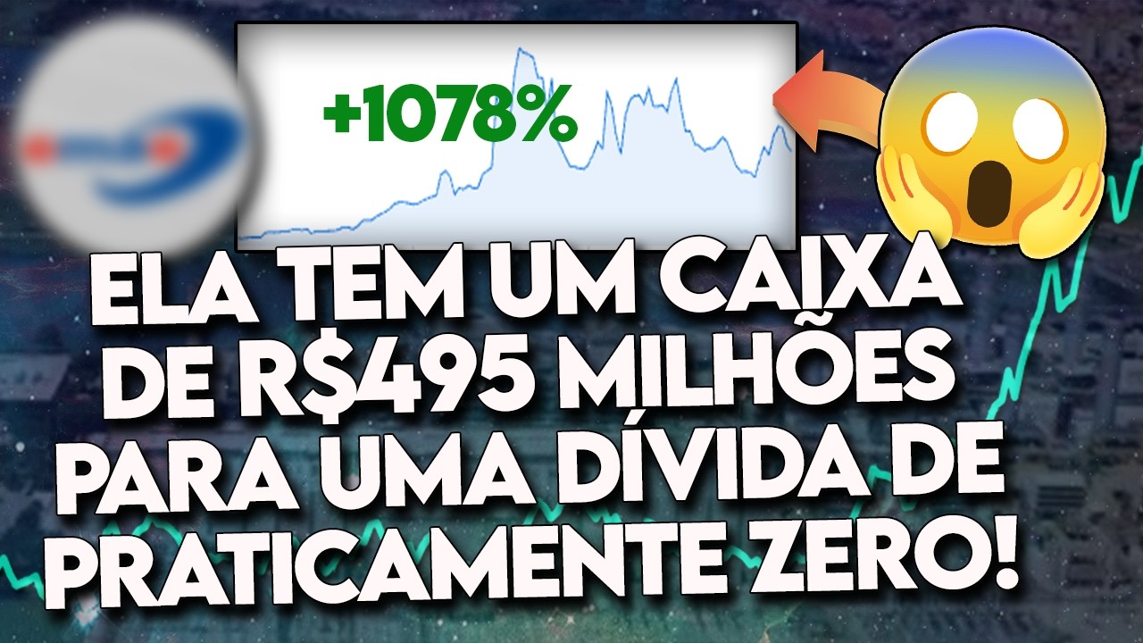 10 AÇÕES com MUITO MAIS CAIXA do que DÍVIDAS! (Empresas BLINDADAS de JUROS ALTOS!) - TOP 10