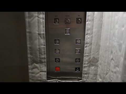 EPIC RELAYS & MOTOR on Slightly Modded Antique Otis? Traction Elevator at Days Inn, Victoria, BC