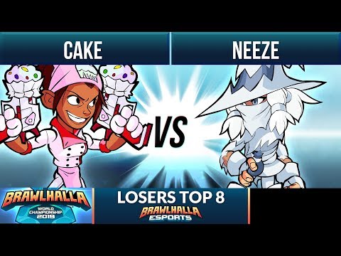 Cake vs Neeze - Losers Top 8 - Brawlhalla World Championship 2019