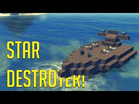 The Last Leviathan BEST User Creations - Star Destroyer & Planes - Last Leviathan Gameplay