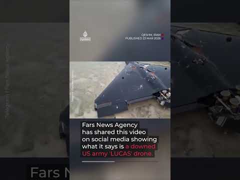 Iran publishes video said to show downed US drone