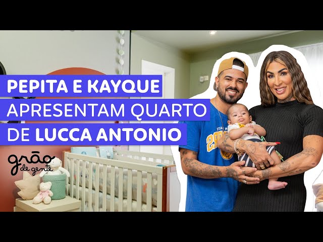PEPITA E KAYQUE SURPREENDEM COM QUARTO LÚDICO PARA LUCCA
