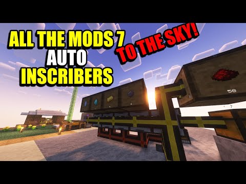 Ep14 Auto Inscribers - Minecraft All The Mods 7 To The Sky Modpack