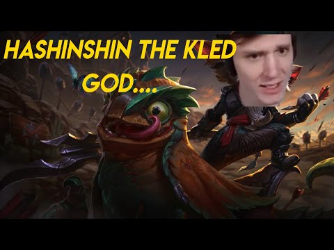 HERE'S WHY HASHINSHIN KLED MUST BE BAN...JUST TO BROKEN - league stream highlights #20
