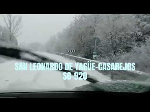 Vídeo: La nieve llega a Soria por Pinares