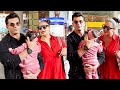 Bipasha Basu With Her Daughter Devi and Husband Karan Singh Grover Return From Udaipur Vacation