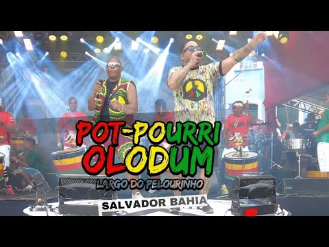 SALVADOR BAHIA - OLODUM SUPER POT-POURRI |  NARCIZINHO & LUCAS DI FIORI - LAZINHO NO PELOURINHO