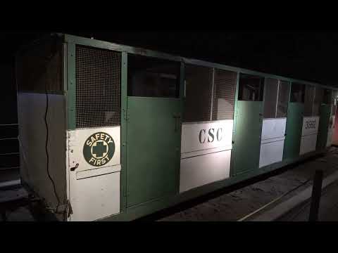 Ride a train in a salt mine 650 below ground at Strataca, Kansas