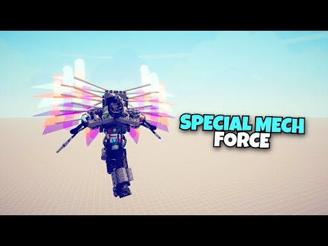 SPECIAL MECH VS EVERY UNITS - Totally Accurate Battle Simulator TABS