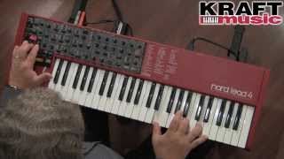 Video thumbnail for Nord Lead 4 Virtual Analog Synth Demo with Chris Martirano by Kraft Music