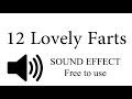 12 Lovely FART Sound Effects