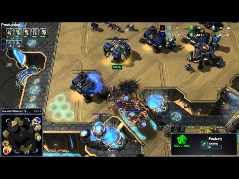 MMA (T) vs MC (P) - G2 - StarCraft 2 - HOTS184