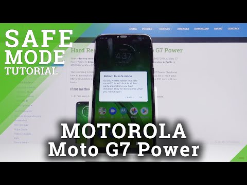 How to Enter Safe Mode in MOTOROLA Moto G7 Power – Disable Third-party Apps