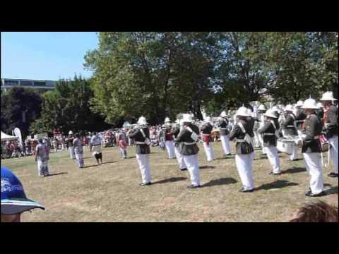 BASEL TATTOO 2013 parade freiburg  Royal Corps of Musicians Tonga 6