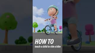 How to teach a child to ride a bike step by step