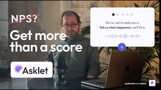 Asklet | AI-powered NPS widgets that collect natural voice feedback