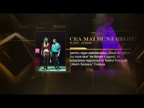 Cea mai bună regie. Gala Premiilor UNITER 2018