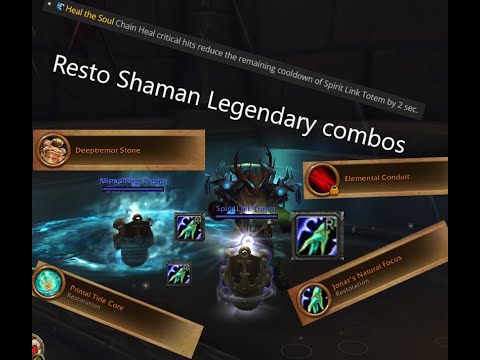 Resto Shaman 9.2 Legendary combinations and Tier Set bonuses!